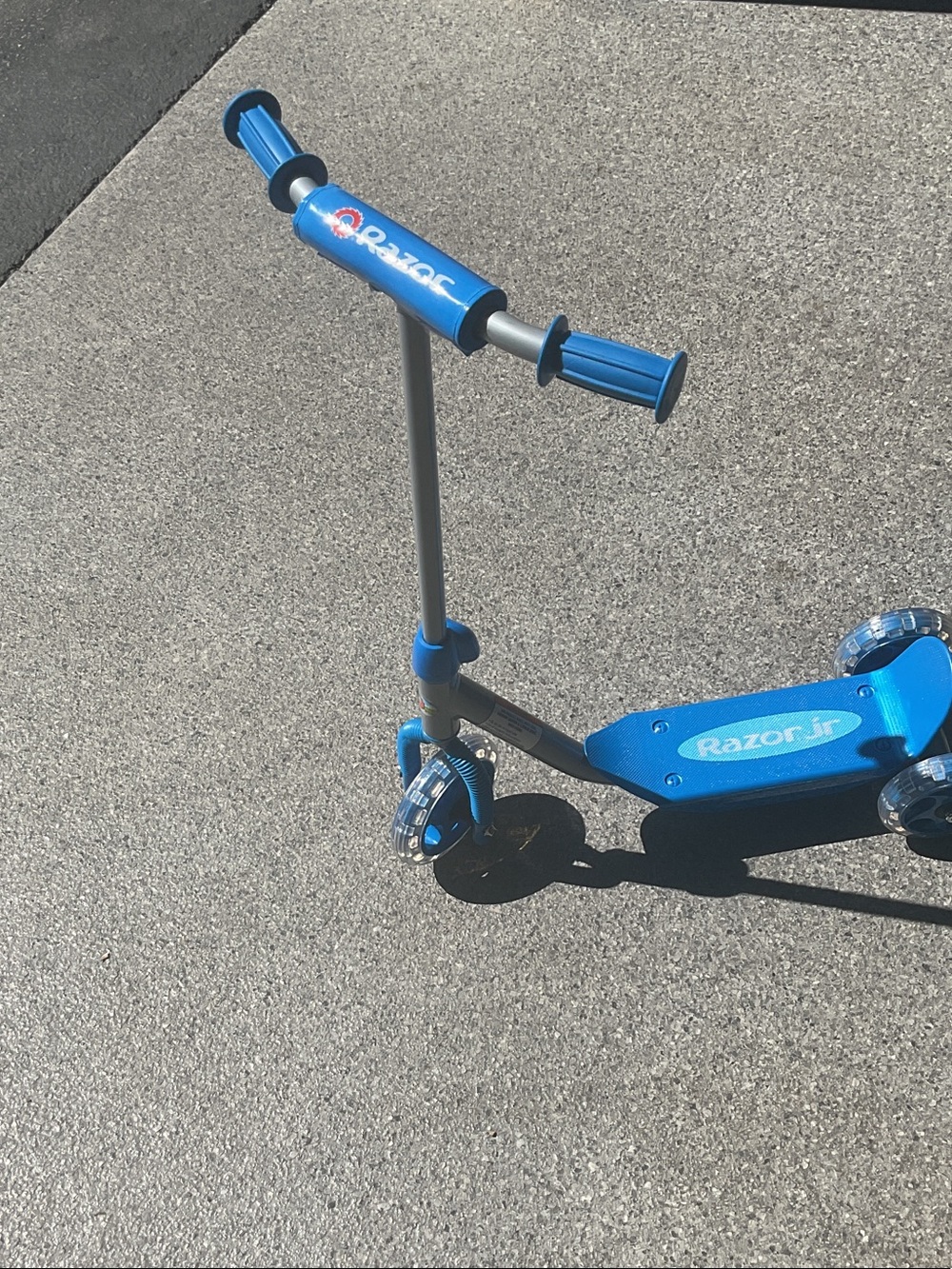 Razor Jr. Blue Kids 3-Wheel Scooter
